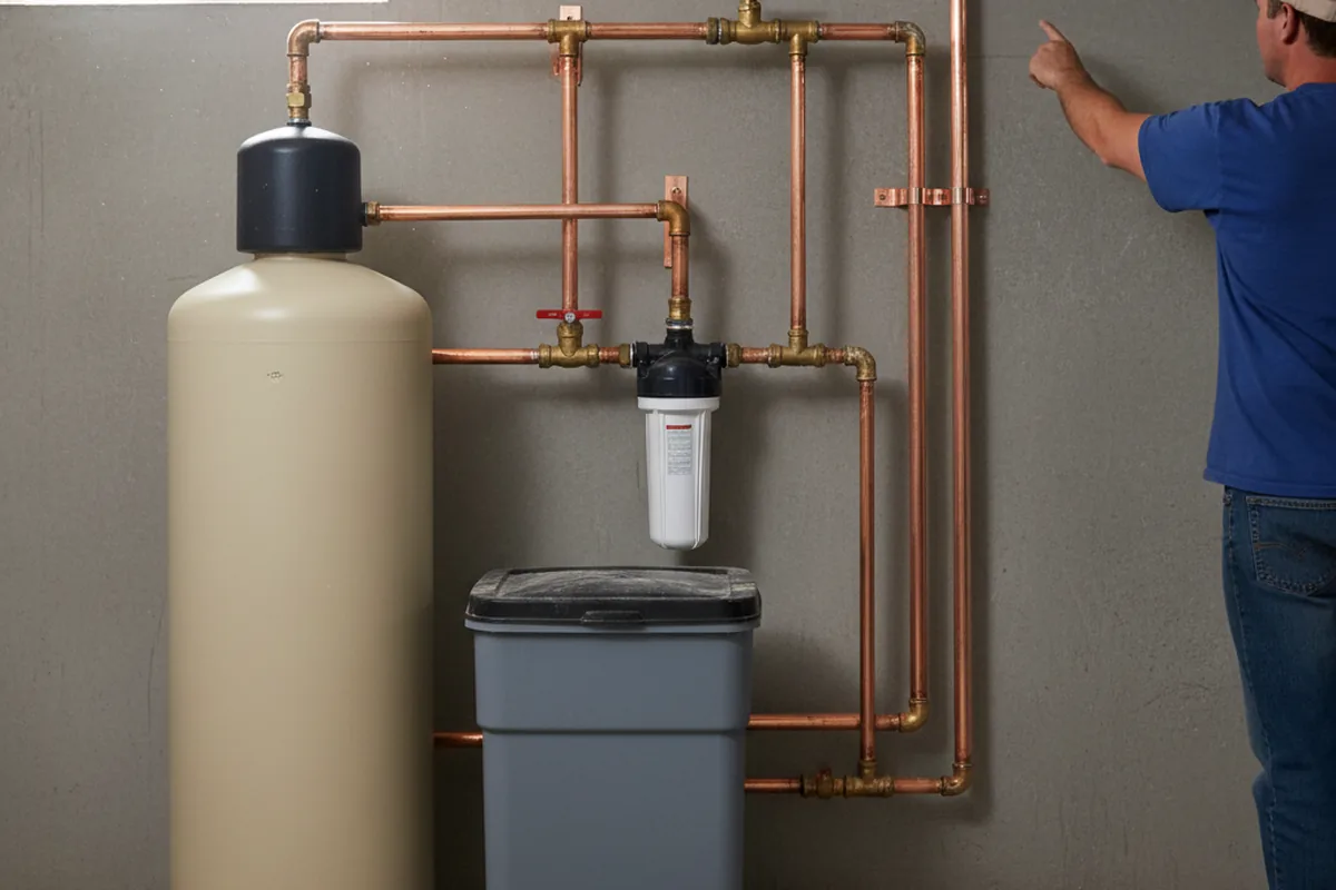 Whole-house water treatment system installed in Verona